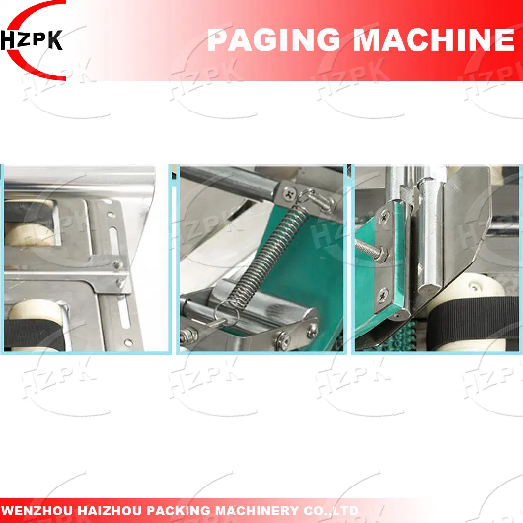 Paging Machine for Seperating Paper, Plastic Bag, ID Card